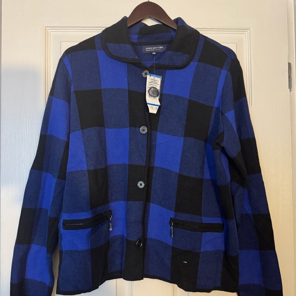 Brand new knit blazer in 1X